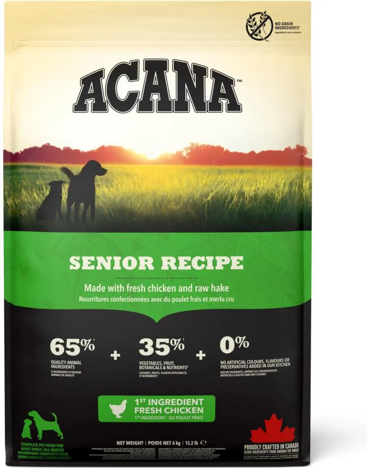 Acana hondenvoer senior kip 6 kg
