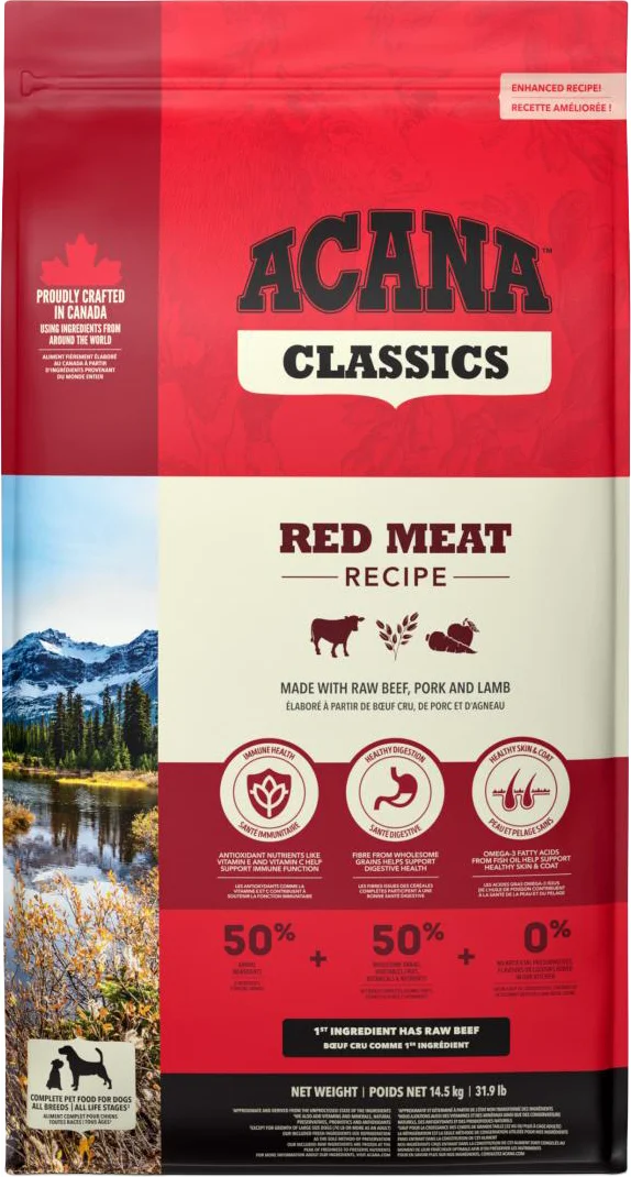 Acana hondenvoer Classics adult rund 14,5 kg