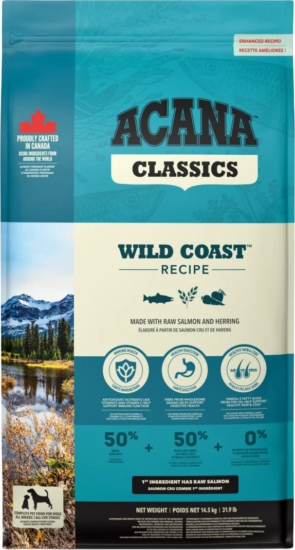 Acana hondenvoer Classics adult vis 14,5 kg