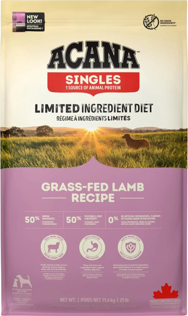 Acana hondenvoer Singles adult lam 11,4 kg