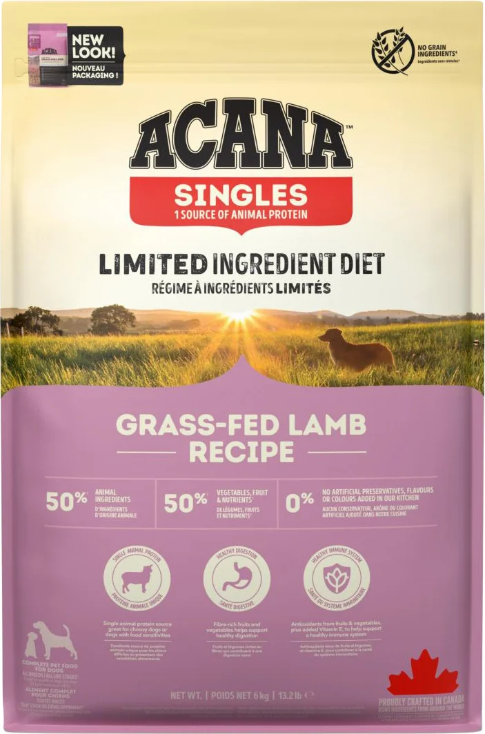 Acana hondenvoer Singles adult lam 6 kg