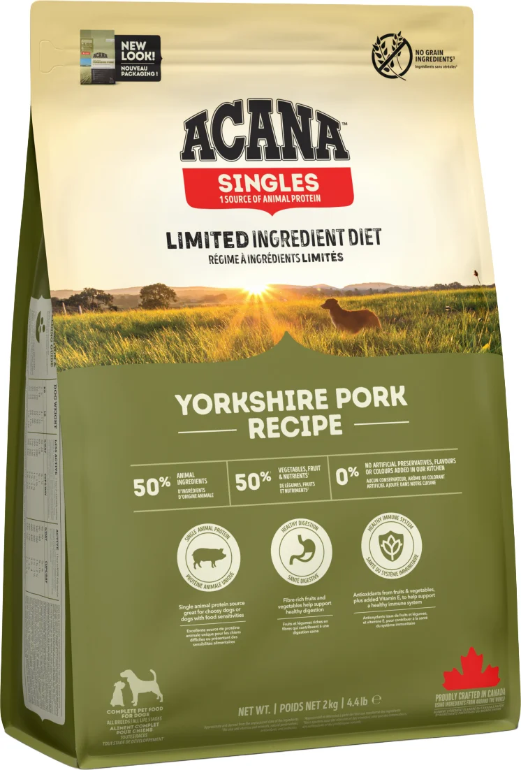 Acana hondenvoer Singles adult varken 2 kg