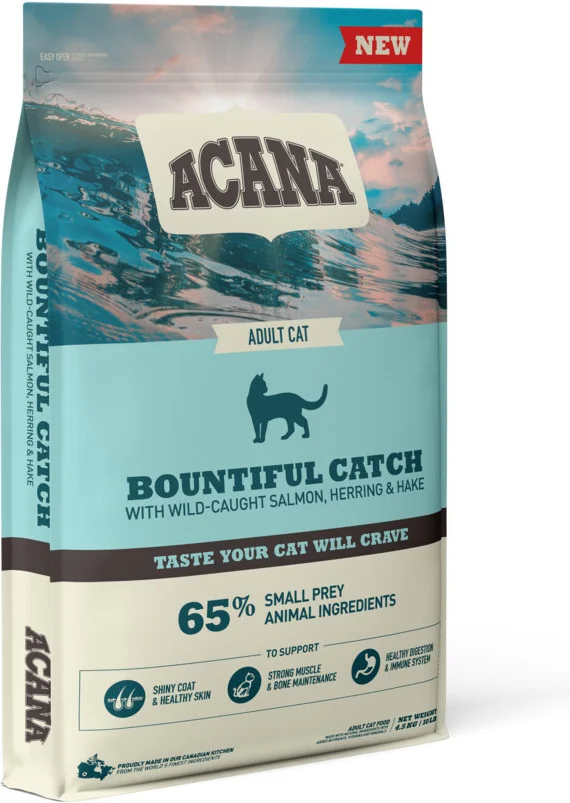 Acana kattenbrokken Bountiful Catch adult vis 4,5 kg