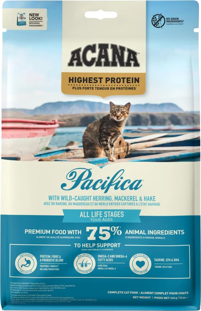 Acana kattenvoer brokken Pacifica adult 340 g