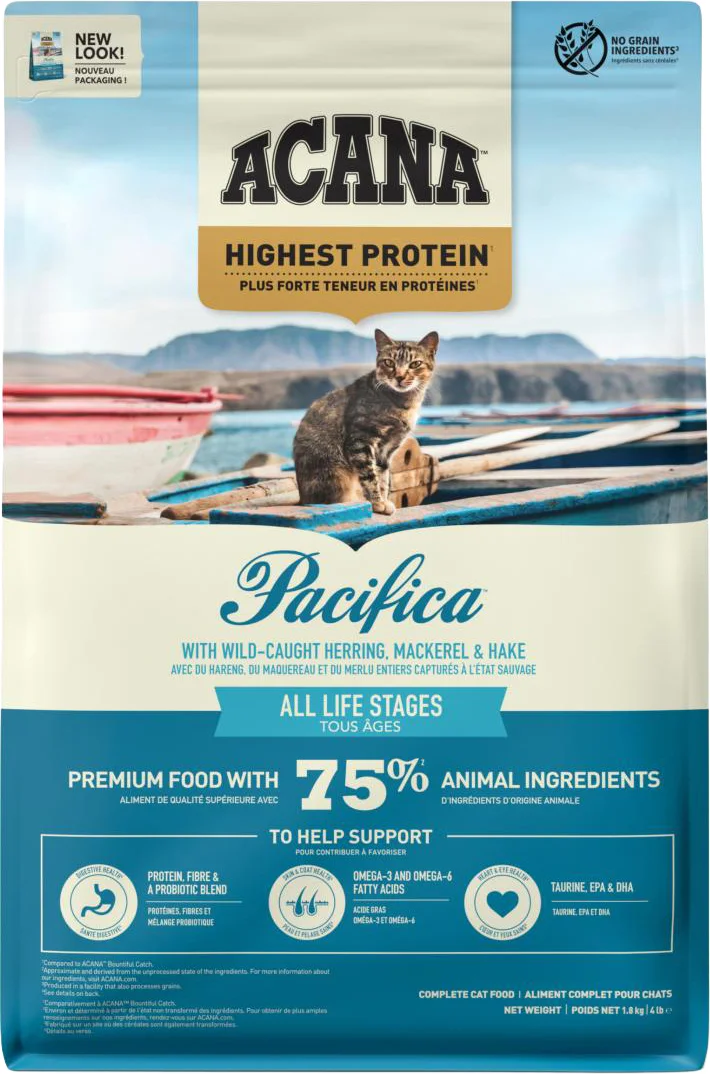 Acana kattenvoer brokken Pacifica adult 1,8 kg