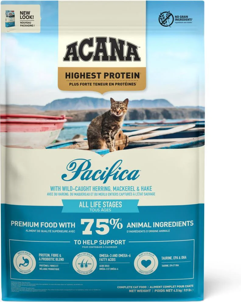 Acana kattenvoer Pacifica adult vis 4,5 kg