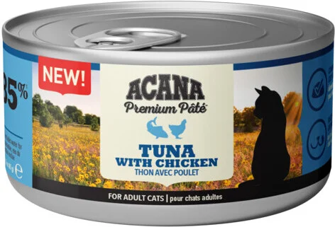 Acana natvoer Premium Pâté tonijn en kip 85 g