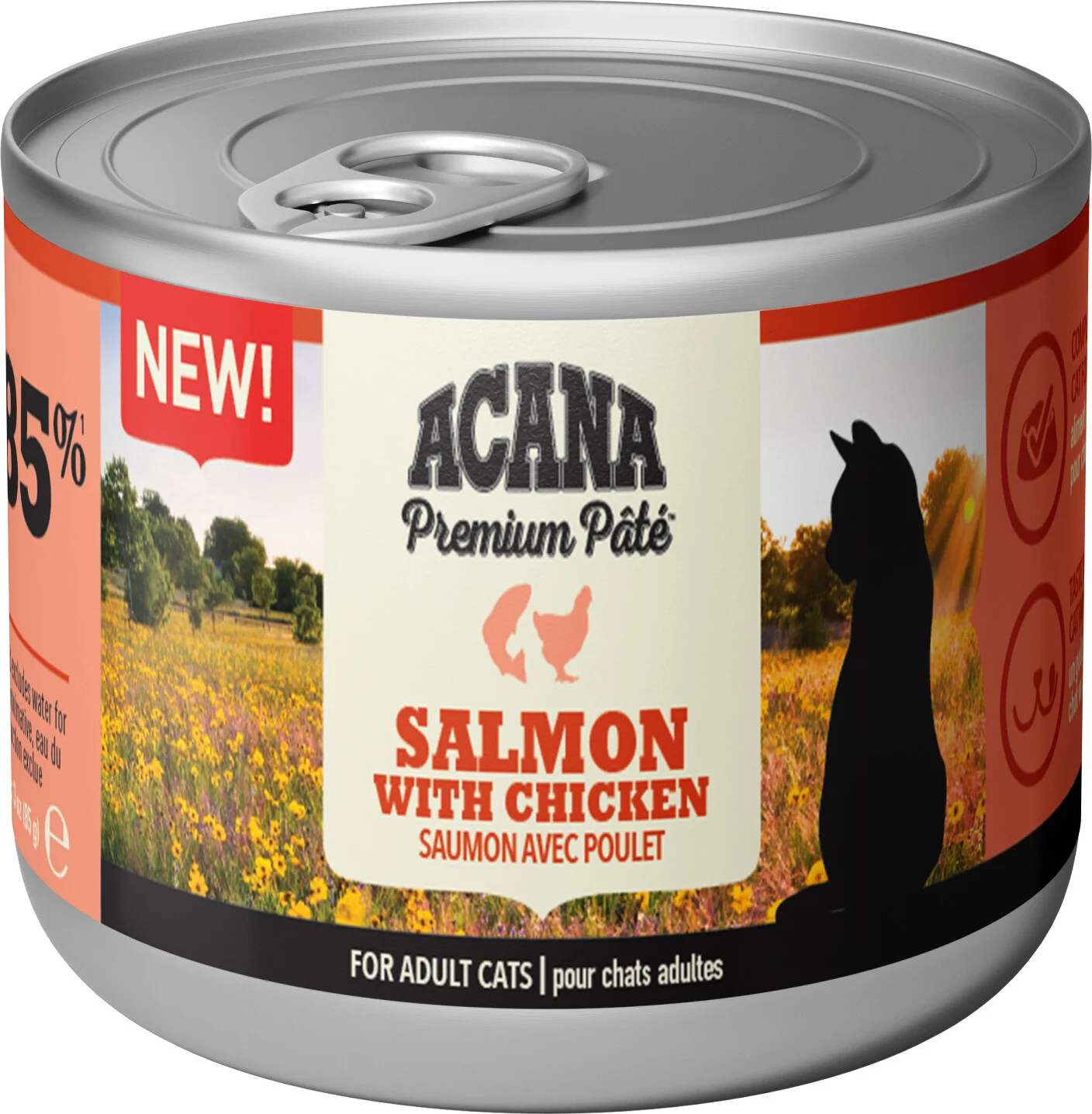 Acana natvoer Premium Pâté zalm / kip 85 g
