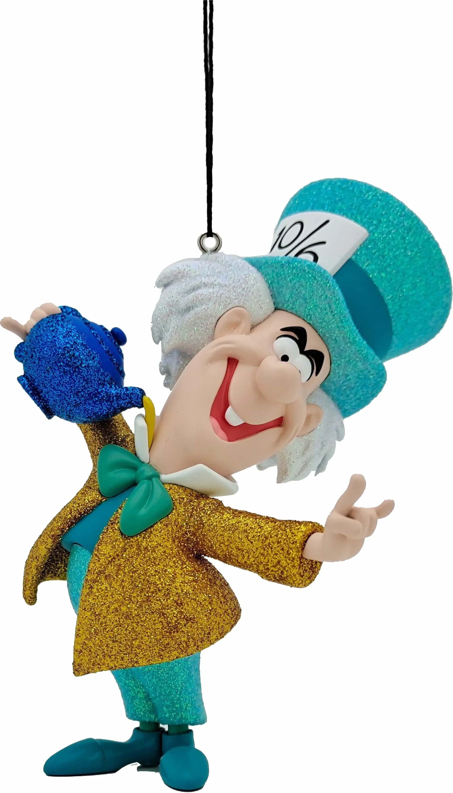 Disney kerst ornament Hoedenmaker multi 8 x 10 x 14 cm