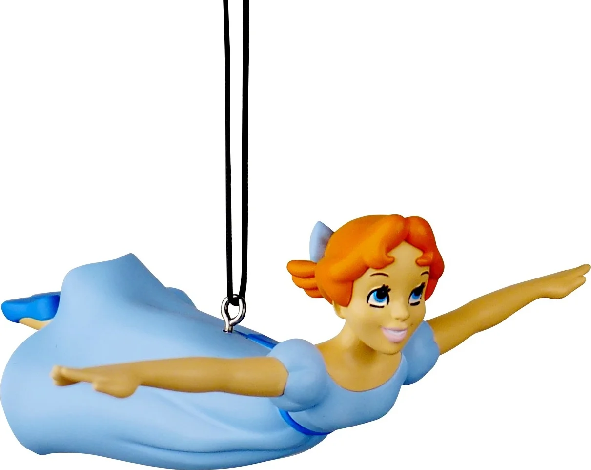 Disney kerst ornament Peter Pan wendy blauw 11 x 5 x 5 cm