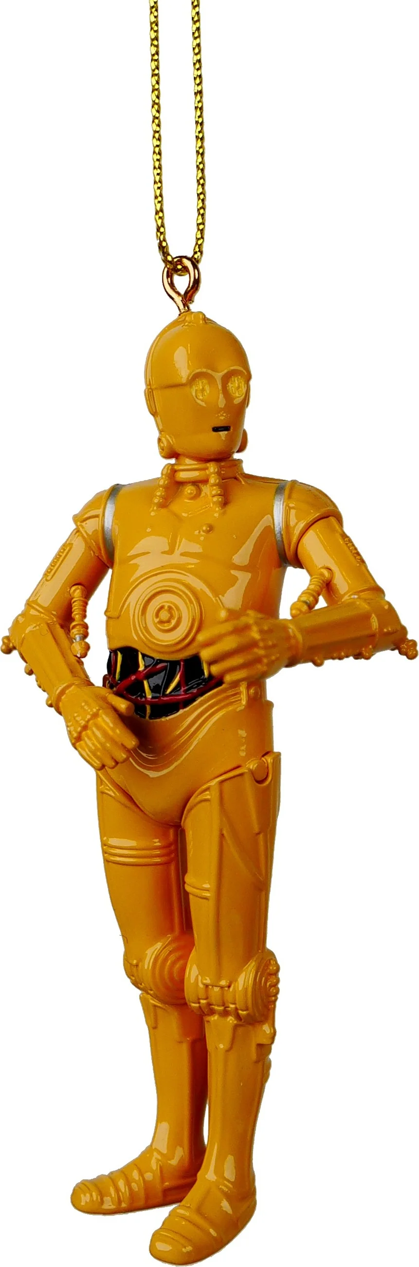 Disney kerst ornament Star Wars C-3PO bruin 3 x 4 x 9 cm