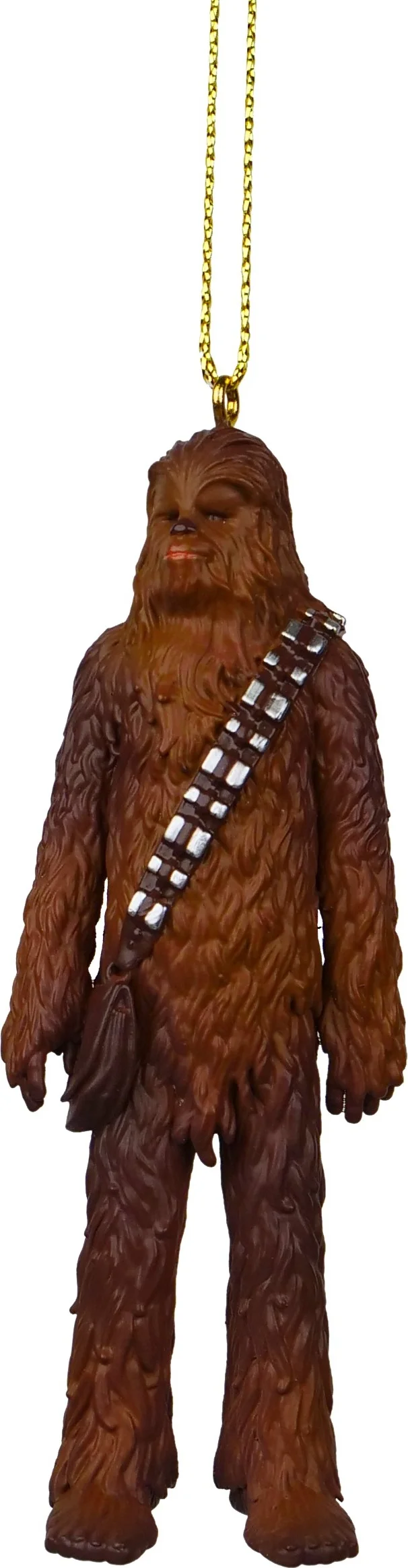 Disney kerst ornament Star Wars Chewbacca bruin 3 x 4 x 9 cm