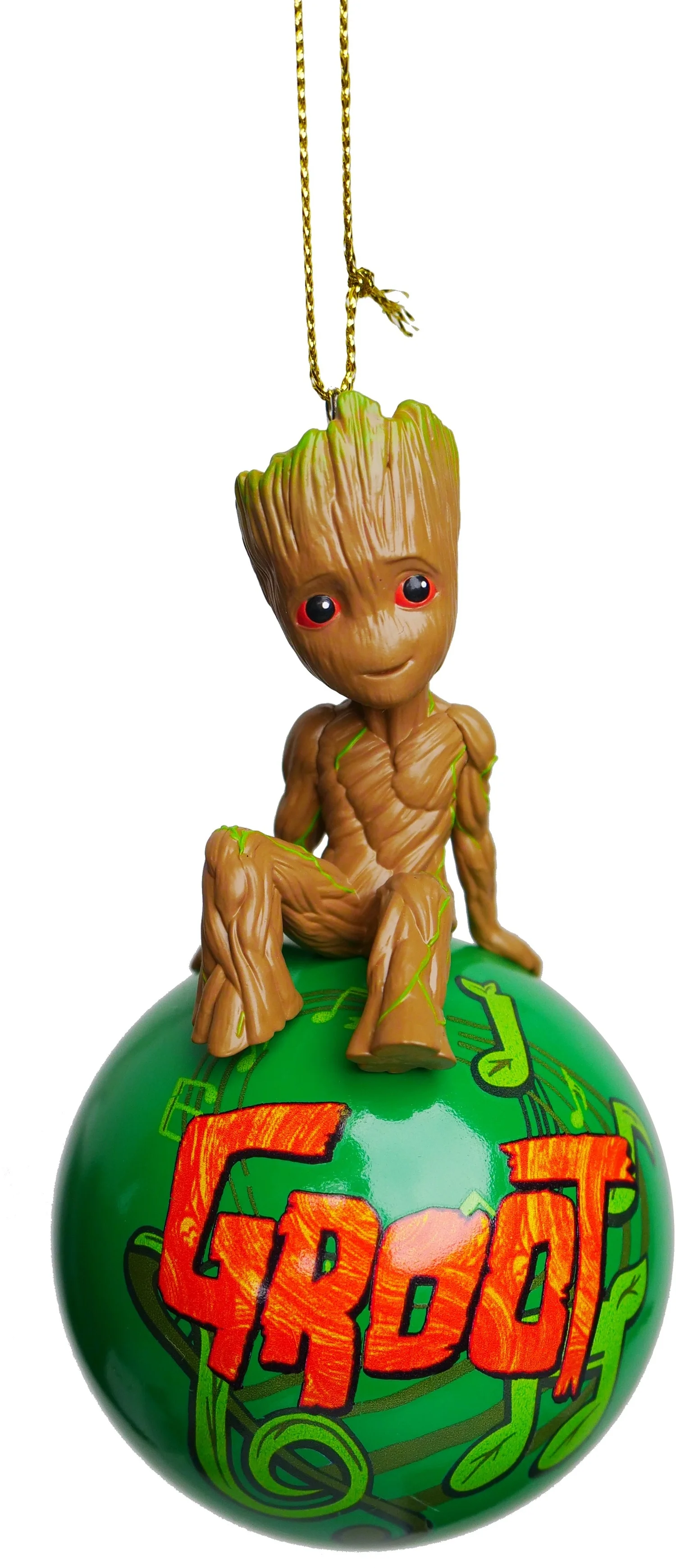 Disney kerst ornament Guardians of the Galaxy Groot groen D 5 H 8 cm