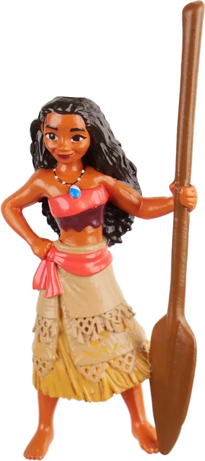 Disney kerst ornament Vaiana beige 6 x 4 x 11 cm