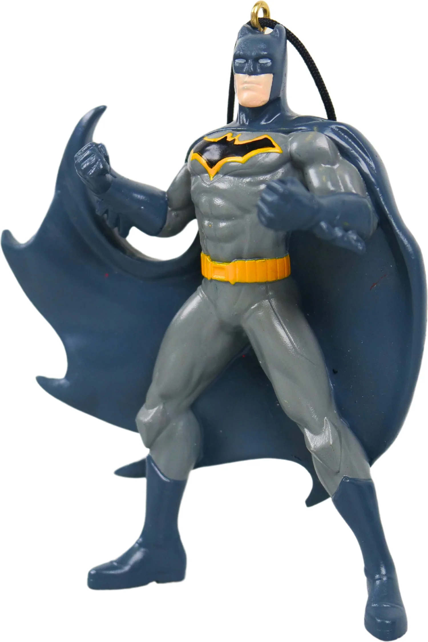 Disney kerst ornament DC Batman grijs 8 x 4 x 9 cm