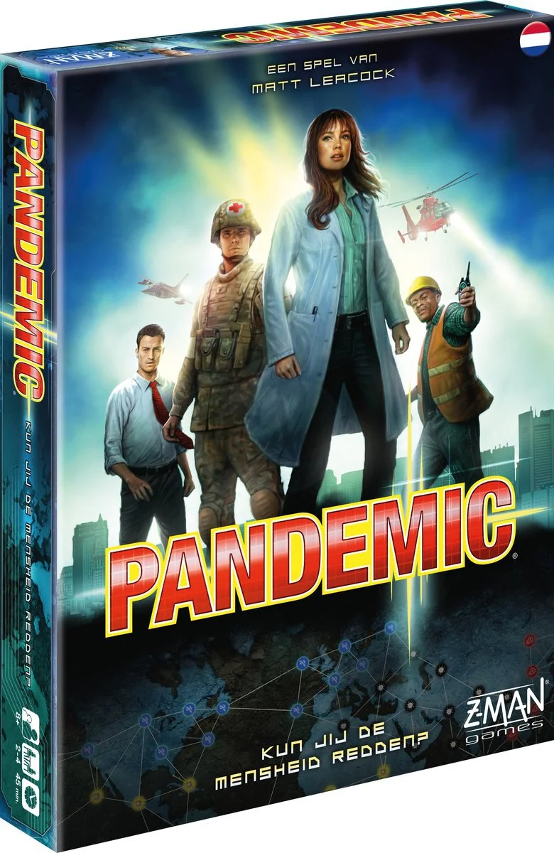 Bordspel Pandemic 8+ jr