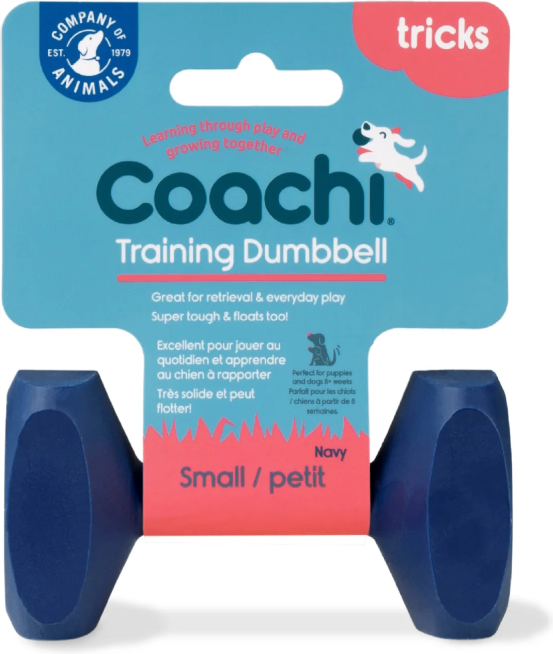 Coachi hondenspeelgoed halter 10 x 5,5 x 11,5 cm