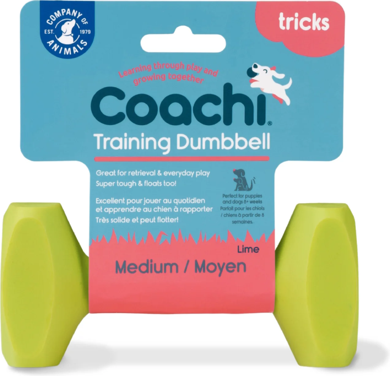 Coachi hondenspeelgoed halter 13 x 7 x 14,5 cm