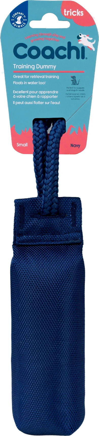 Coachi hondenspeelgoed training dummy 18 x 6 x 6 cm