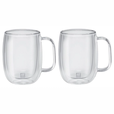 Zwilling Sorrento Dubbelwandig Koffieglas Met Oor 0,35 L – 2 st.