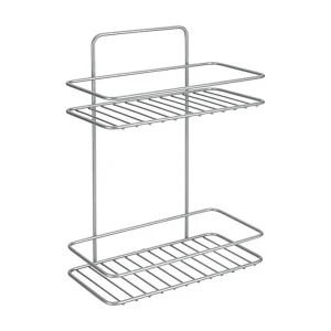 Etagère 2 Niveaus Serie REFLEX Metaltex Zilver Polytherm® Etagère 2 Niveaus Serie REFLEX Metaltex Zilver Polytherm®