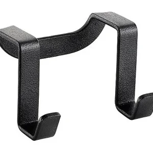 Dubbele Haak Serie GALILEO LAVA Métaltex Touch-Therm® Zwart 6x4x4 cm Dubbele Haak Serie GALILEO LAVA Métaltex Touch-Therm® Zwart 6x4x4 cm