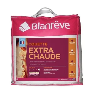Extra warm dekbed van microvezel BLANREVE – 200 x 200 cm – Wit