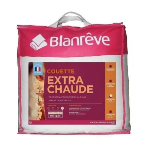 Extra warm dekbed van microvezel BLANREVE – 220 x 240 cm – Wit
