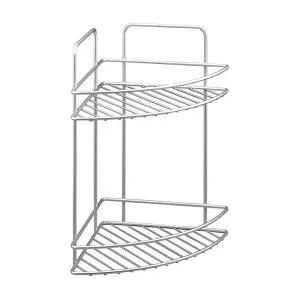 Etagère 2 Niveaus REFLEX Metaltex Polytherm® Zilver Etagère 2 Niveaus REFLEX Metaltex Polytherm® Zilver