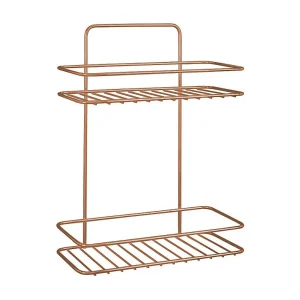 Étagère 2 Niveaus REFLEX COPPER Metaltex 26cm Étagère 2 Niveaus REFLEX COPPER Metaltex 26cm