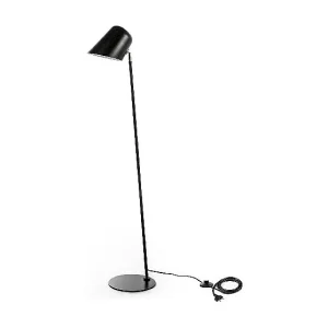 Electra Lampadaire en métal noir Electra Lampadaire en métal noir