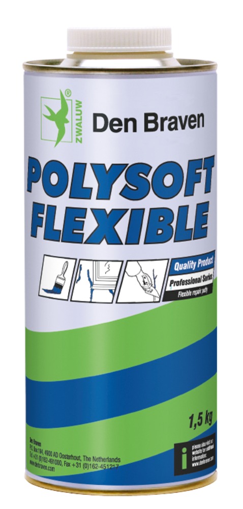Zwaluw Polysoft Flexible Plamuur 1,5kg