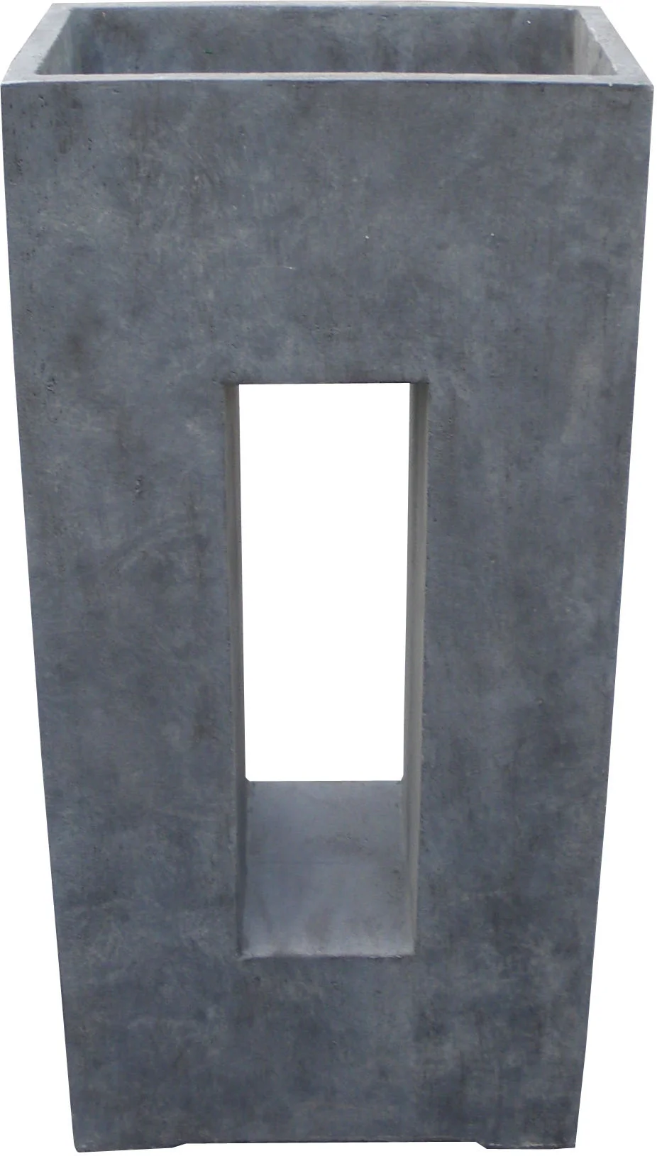 Bak kubus venster 45x27x96cm lichtgrijs