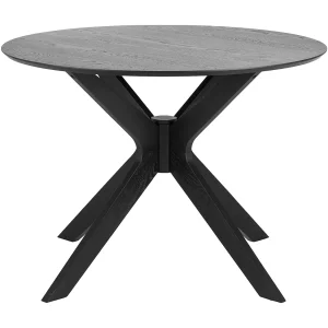 Duffy eetkamertafel zwart.