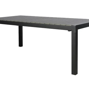 Ferl tuintafel, incl. 1 inlegplaat L 205/275 cm zwart/grijs. Ferl tuintafel, incl. 1 inlegplaat L 205/275 cm zwart/grijs.