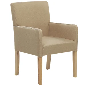Eetkamerstoel stof beige ROCKEFELLER Eetkamerstoel stof beige ROCKEFELLER