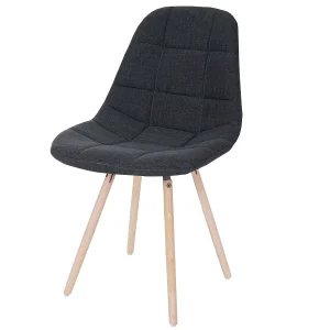 Eetkamerstoel MCW-A60 II, stof/textiel donkergrijs Eetkamerstoel MCW-A60 II, stof/textiel donkergrijs