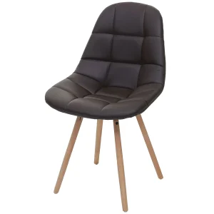 Eetkamerstoel MCW-A60 II, kunstleer bruin Eetkamerstoel MCW-A60 II, kunstleer bruin