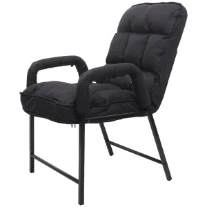 Eetkamerstoel MCW-K40, stof/textiel zwart Eetkamerstoel MCW-K40, stof/textiel zwart