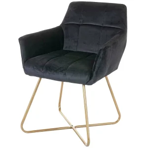Eetkamerstoel MCW-F37,  zwart
