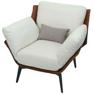Fauteuil MCW-L82, donkerbruin Fauteuil MCW-L82, donkerbruin