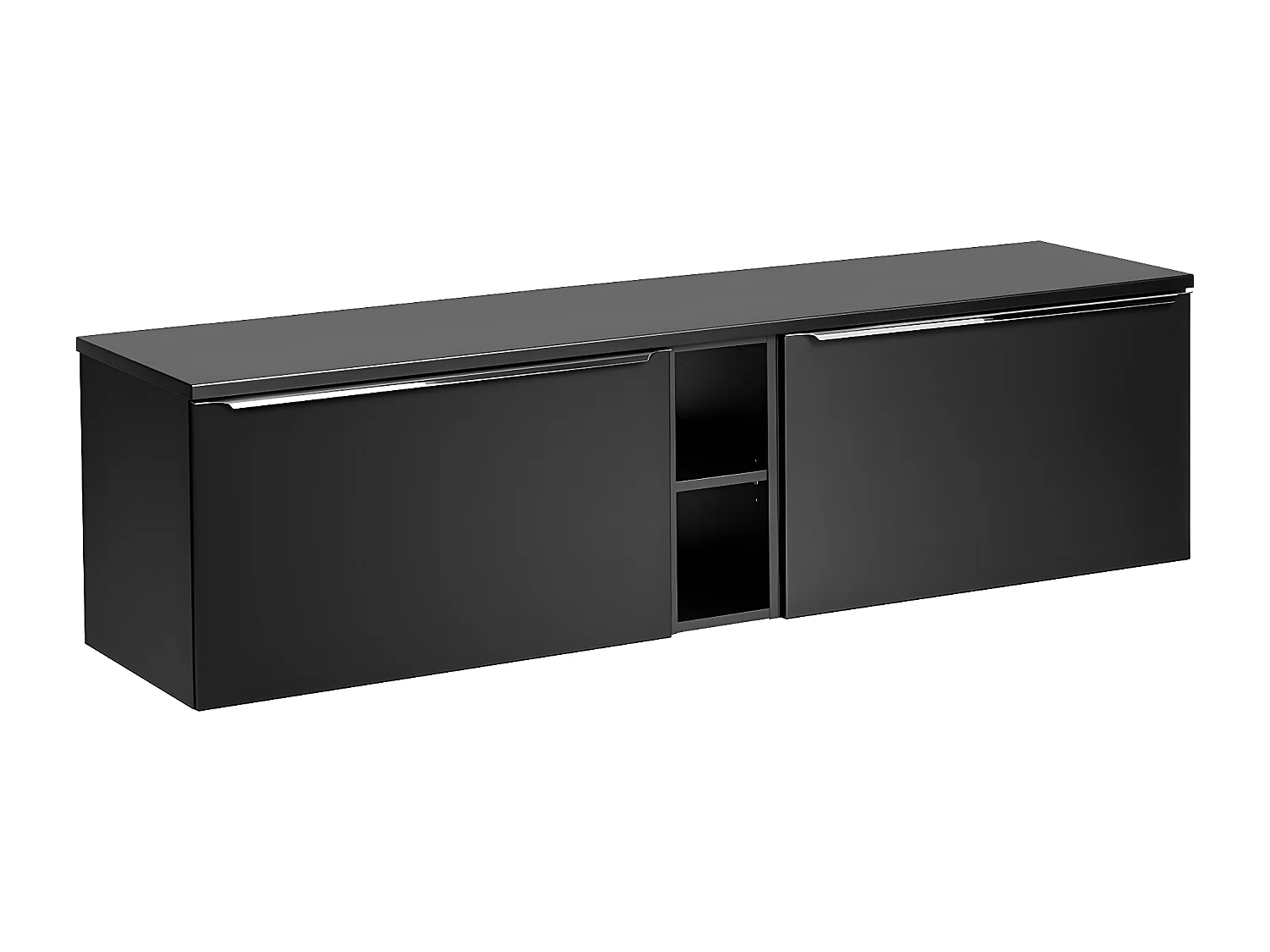 Éros 180cm 2 nissen badmeubel Zwart