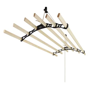 Droogrek Ophangbaar Plafond – Zwart – 1.2m Droogrek Ophangbaar Plafond – Zwart – 1.2m