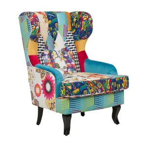 Fauteuil Blauw MOLDE