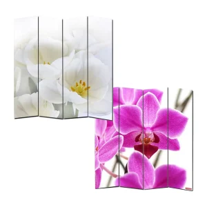 Foto scherm Bagheria, 180x160cm, orchidee Foto scherm Bagheria, 180x160cm, orchidee