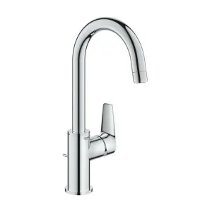 Eengreeps wastafelkraan GROHE Maat L Lichtgrijs