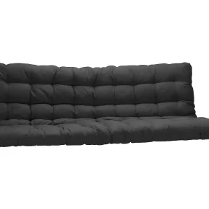 Futon MODULO speciaal zitbank-bed – 135 x 190 cm – Zwart