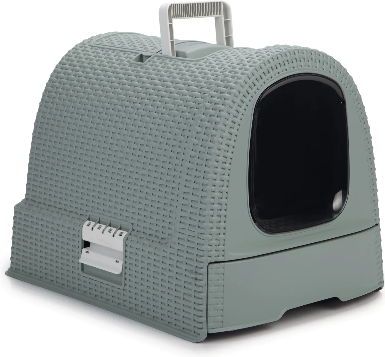 Curver kattenbak blauw 51 x 38,5 x 39,5 cm