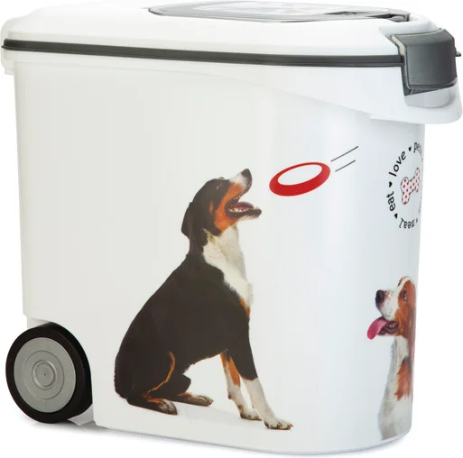 Curver voerton hond wit 35 L / 12 kg