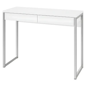 Fula bureau 2 lades wit hoogglans.
